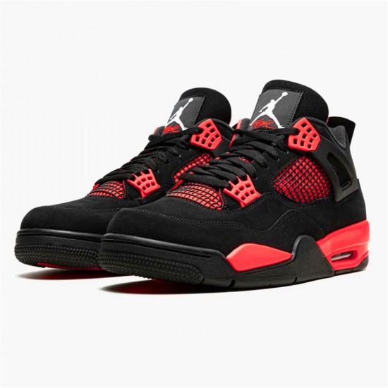 Kixify Nike Air Jordan 4 Retro Red Thunder Black/Multi-Color-Multi-Color-Crimson