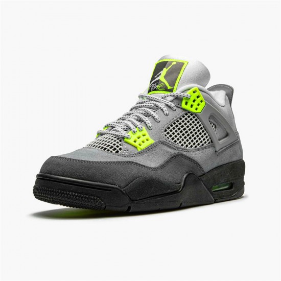 Kixify Nike Air Jordan 4 Retro SE 95 Neon Cool Grey/Volt-Wolf Grey-Anthracite