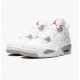 Kixify Nike Air Jordan 4 Retro White Oreo (2021) White/Tech Grey-Black-Fire Red