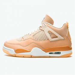 Kixify Nike Air Jordan 4 Retro Shimmer (W) Shimmer/Bronze Eclipse-Orange Quartz-Metallic Silver