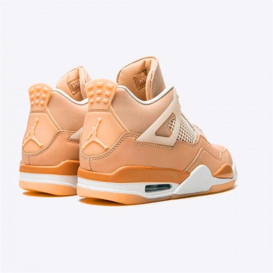 Kixify Nike Air Jordan 4 Retro Shimmer (W) Shimmer/Bronze Eclipse-Orange Quartz-Metallic Silver