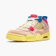 Kixify Nike Air Jordan 4 Retro Union Guava Ice Guava Ice/Light Bone-Brigade Blue-Light Fusion Red