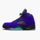 Kixify Nike Air Jordan 5 Retro Alternate Grape Grape Ice/New Emerald-Black