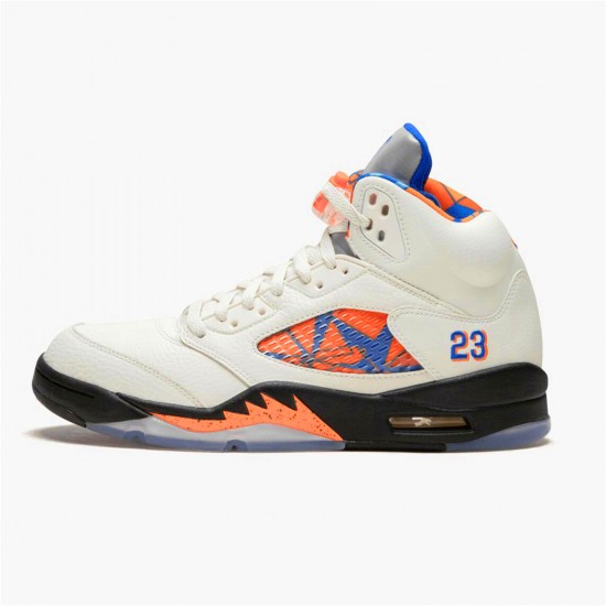 Kixify Nike Air Jordan 5 Retro International Flight Sail/Racer Blue-Cone-Black