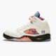 Kixify Nike Air Jordan 5 Retro International Flight Sail/Racer Blue-Cone-Black