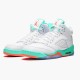 Kixify Nike Air Jordan 5 Retro Light Aqua (GS) White/Crimson Pulse-Light Aqua-Black