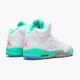 Kixify Nike Air Jordan 5 Retro Light Aqua (GS) White/Crimson Pulse-Light Aqua-Black