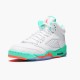 Kixify Nike Air Jordan 5 Retro Light Aqua (GS) White/Crimson Pulse-Light Aqua-Black