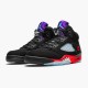 Kixify Nike Air Jordan 5 Retro Top 3 Black/Fire Red-Grape Ice-New Emerald