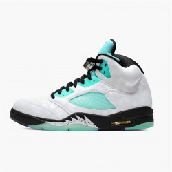 Kixify Nike Air Jordan 5 Retro Island Green White/Black-White-Island Green