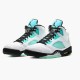 Kixify Nike Air Jordan 5 Retro Island Green White/Black-White-Island Green