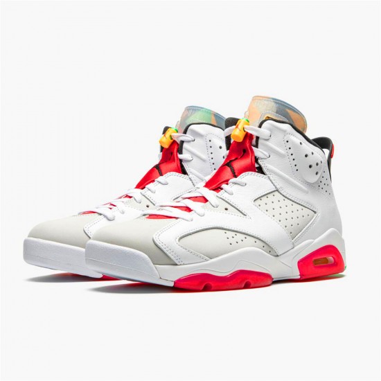 Kixify Nike Air Jordan 6 Retro Hare Neutral Grey/White-True Red-Black