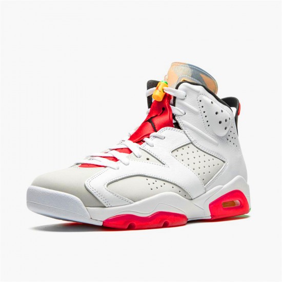 Kixify Nike Air Jordan 6 Retro Hare Neutral Grey/White-True Red-Black