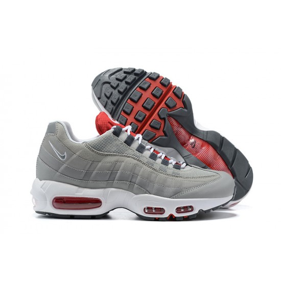 Kixify Men Nike Air Max 95 TT Grey White and Red Kicks 