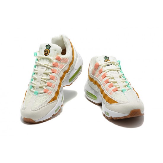 Kixify Men Nike Air Max 95 TT White  Green Brown Kicks CZ0154-100 