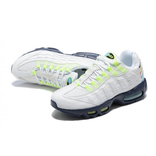 Kixify Men Nike Air Max 95 TT White Blue Kicks DX1819-100