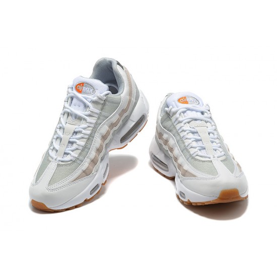 Kixify Men Nike Air Max 95 TT White Grey and Orange Kicks DM0011-100 