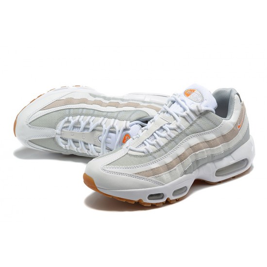 Kixify Men Nike Air Max 95 TT White Grey and Orange Kicks DM0011-100 