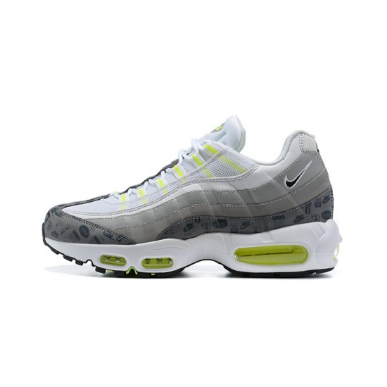 Kixify Men Nike Air Max 95 TT White and Grey Kicks