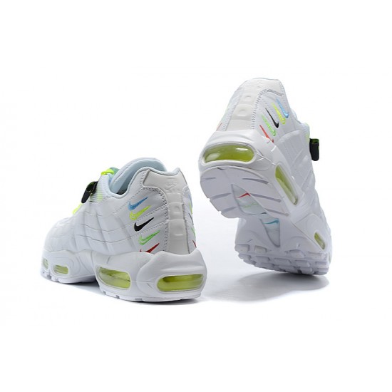 Kixify Unisex Nike Air Max 95 TT Worldwide White Yellow Kicks CV9030-100