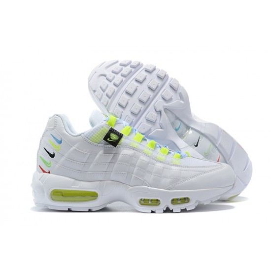 Kixify Unisex Nike Air Max 95 TT Worldwide White Yellow Kicks CV9030-100