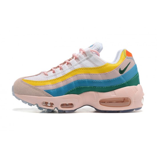 Kixify Women Nike Air Max 95 TT Yellow Pink White Kicks DQ9323-200