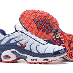 Kixify Men Nike Air Max Plus Tn QS White Blue and Red Kicks