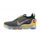 Kixify Unisex Nike Air VaporMax 2020 Flyknit Grey Yellow Kicks CJ6740-002