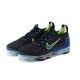 Kixify Unisex Nike Air VaporMax 2021 Flyknit Black Green and Blue Kicks