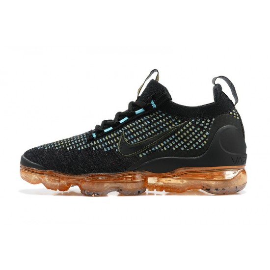 Kixify Unisex Nike Air VaporMax 2021 Flyknit Black Orange Kicks