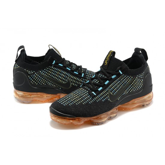 Kixify Unisex Nike Air VaporMax 2021 Flyknit Black Orange Kicks