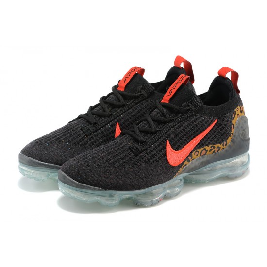 Kixify Unisex Nike Air VaporMax 2021 Flyknit Black Red Kicks