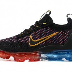 Kixify Unisex Nike Air VaporMax 2021 Flyknit Black Red and Blue Kicks