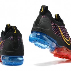 Kixify Unisex Nike Air VaporMax 2021 Flyknit Black Red and Blue Kicks