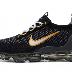 Kixify Unisex Nike Air VaporMax 2021 Flyknit Black Yellow Kicks DH4086-001