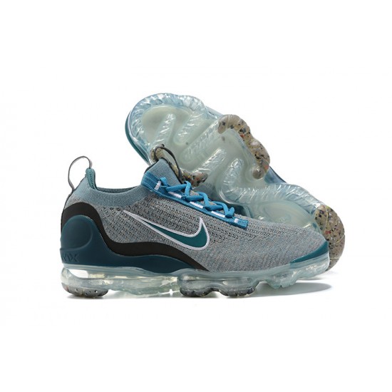 Kixify Unisex Nike Air VaporMax 2021 Flyknit Blue Grey Kicks DC9394-400