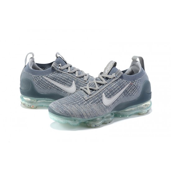 Kixify Unisex Nike Air VaporMax 2021 Flyknit Grey Blue Kicks DH4084-400