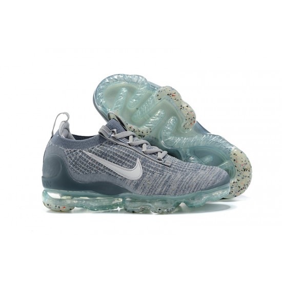 Kixify Unisex Nike Air VaporMax 2021 Flyknit Grey Blue Kicks DH4084-400