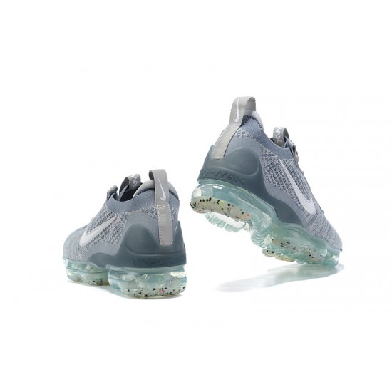 Kixify Unisex Nike Air VaporMax 2021 Flyknit Grey Blue Kicks DH4084-400