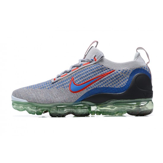 Kixify Unisex Nike Air VaporMax 2021 Flyknit Grey Blue Kicks DX3368-700