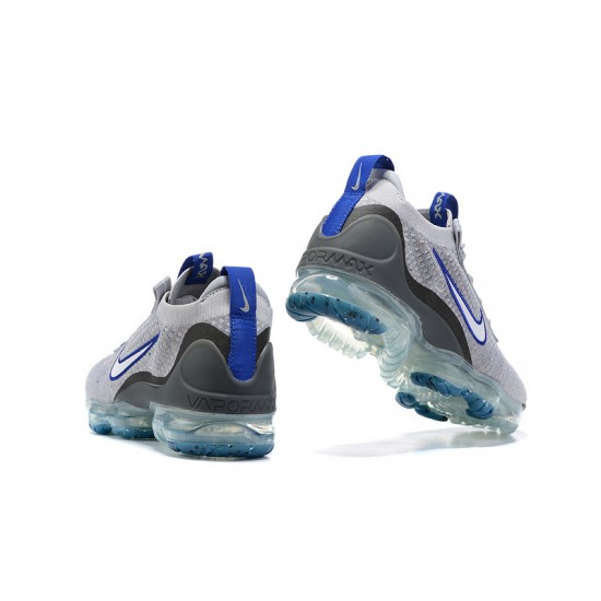 Kixify Unisex Nike Air VaporMax 2021 Flyknit Grey Blue Kicks