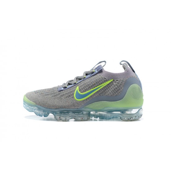 Kixify Unisex Nike Air VaporMax 2021 Flyknit Grey Green Kicks DH4084-003