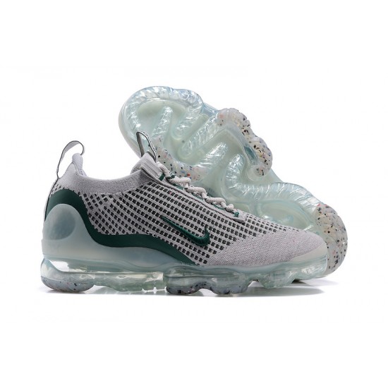 Kixify Unisex Nike Air VaporMax 2021 Flyknit Grey Green Kicks DN3074-001