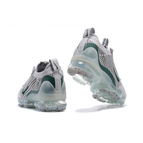 Kixify Unisex Nike Air VaporMax 2021 Flyknit Grey Green Kicks DN3074-001