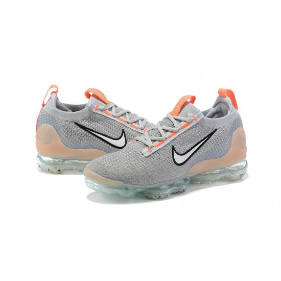 Kixify Unisex Nike Air VaporMax 2021 Flyknit Grey Orange Kicks DH4084-002