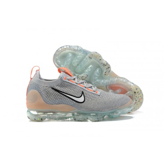 Kixify Unisex Nike Air VaporMax 2021 Flyknit Grey Orange Kicks DH4084-002