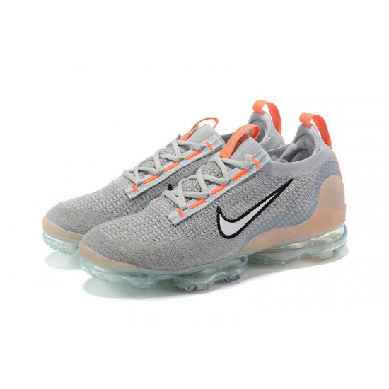 Kixify Unisex Nike Air VaporMax 2021 Flyknit Grey Orange Kicks DH4084-002