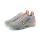 Kixify Unisex Nike Air VaporMax 2021 Flyknit Grey Orange Kicks DH4084-002