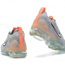 Kixify Unisex Nike Air VaporMax 2021 Flyknit Grey Orange Kicks DH4084-002