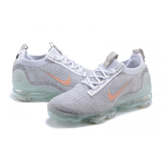 Kixify Unisex Nike Air VaporMax 2021 Flyknit Grey Orange Kicks DH4090-002